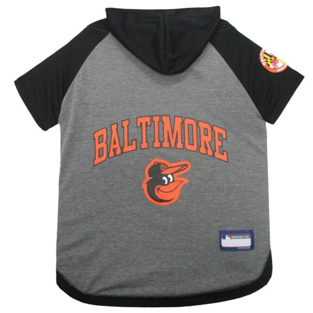 Dog Hoodie T-Shirt MLB Baltimore Orioles